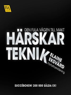 cover image of Härskarteknik